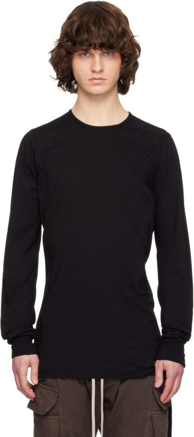 Rick Owens DRKSHDW Black Temple Level LS T-shirt