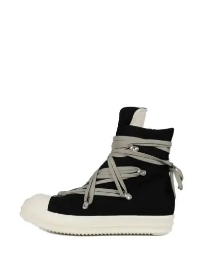 Rick Owens DRKSHDW Concordians Megalace high-top sneakers - Black