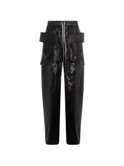 Rick Owens DRKSHDW Creach drawstring cargo pants - Black