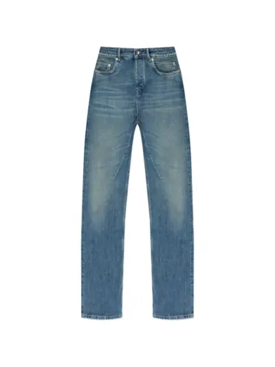 Rick Owens DRKSHDW Fog Cut belt-loop jeans - Blue