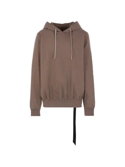Rick Owens DRKSHDW Hun drawstring hoodie - Brown