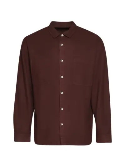 Rick Owens DRKSHDW Jumbo patch-pocket shirt - Brown