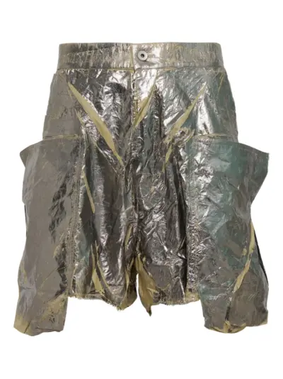 Rick Owens DRKSHDW Stefan cargo shorts - Silver