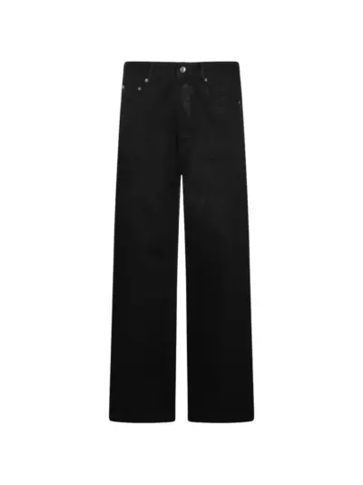 Rick Owens DRKSHDW black straight-leg jeans