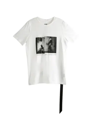 Rick Owens DRKSHDW graphic T-shirt - White