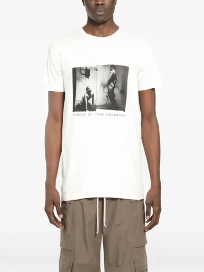 Rick Owens DRKSHDW graphic-print T-shirt - White