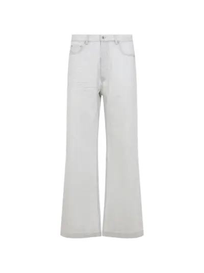 Rick Owens DRKSHDW pocket cotton jeans - Neutrals