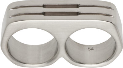 Rick Owens Double Grill Ring