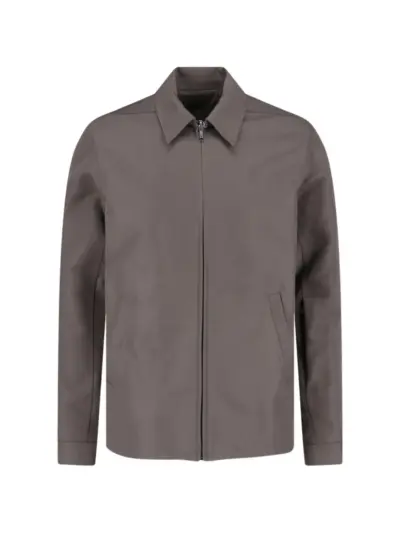 Rick Owens Jumbo Faun snap-closures shirt - Brown