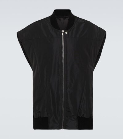 Rick Owens Jumbo coated denim vest