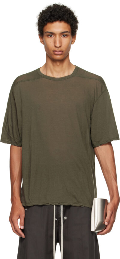 Rick Owens Khaki Concordians Brad T-shirt