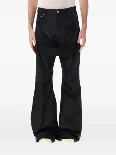 Rick Owens Megastrapped Geth trousers - Black