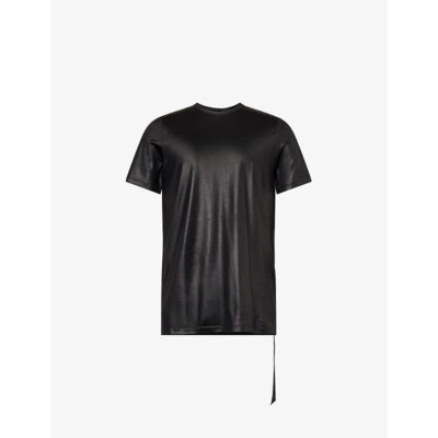 Rick Owens Mens Rick Owens Drkshdw Level Crew-Neck Jersey T-Shirt