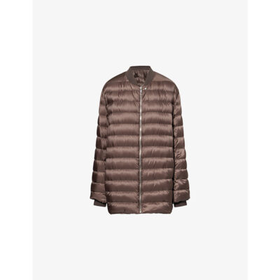 Rick Owens Mens Rick Owens X Moncler Moncler x Rick Owens Padded Shell-Down Flight Parka Jacket