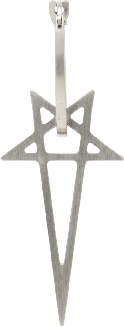 Rick Owens Pentagram Earring