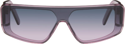 Rick Owens Purple Performa Sunglasses
