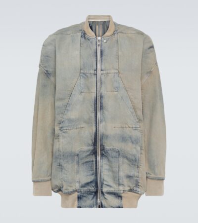 Rick Owens Sphinx Jumbo dyed denim jacket