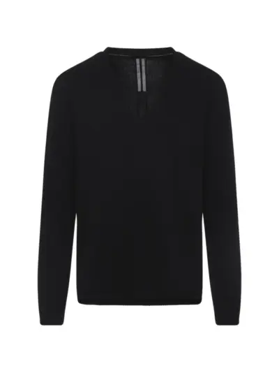 Rick Owens V-neck sweater - Black
