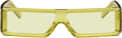 Rick Owens Yellow Gethshades Sunglasses
