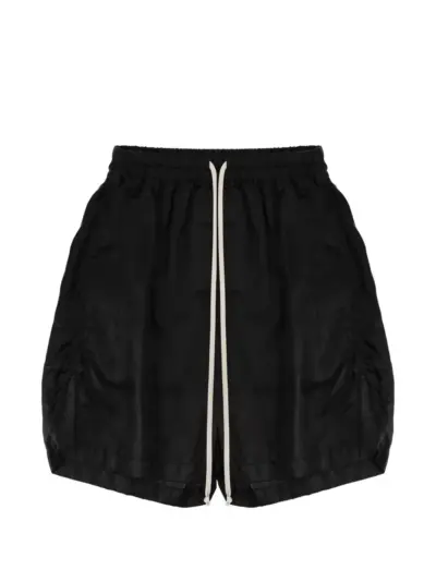Rick Owens drawstring-fastening shorts - Black