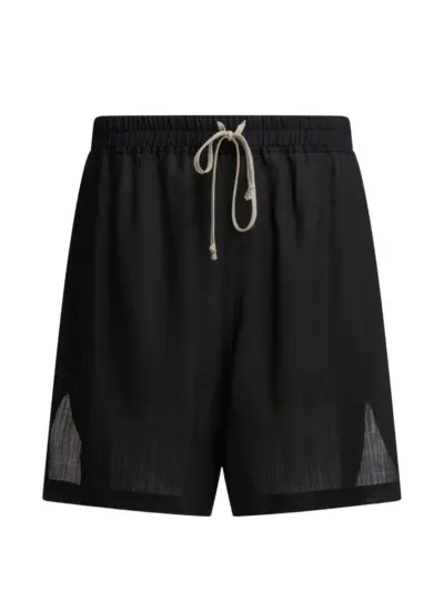 Rick Owens drawstring shorts - Black