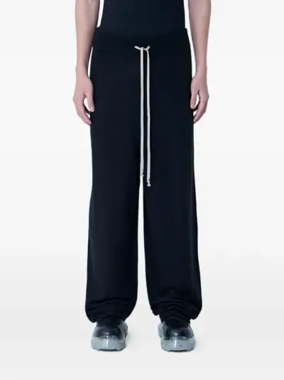 Rick Owens elasticated drawstring trousers - Black