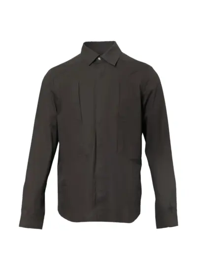 Rick Owens fogpocket shirt - Grey