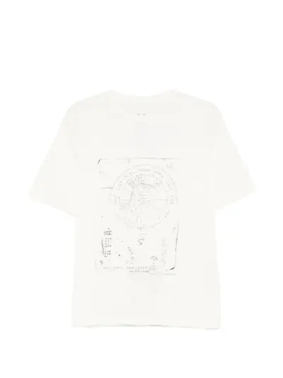 Rick Owens graphic T-shirt - Neutrals