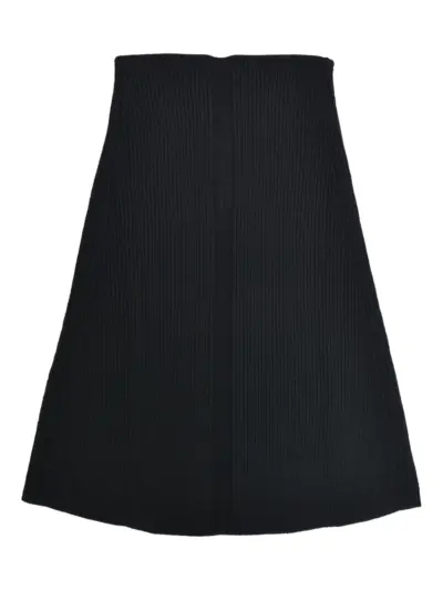 Rick Owens ribbed scarf - Black