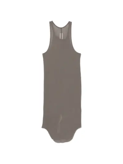 Rick Owens ribbed tank - Grey
