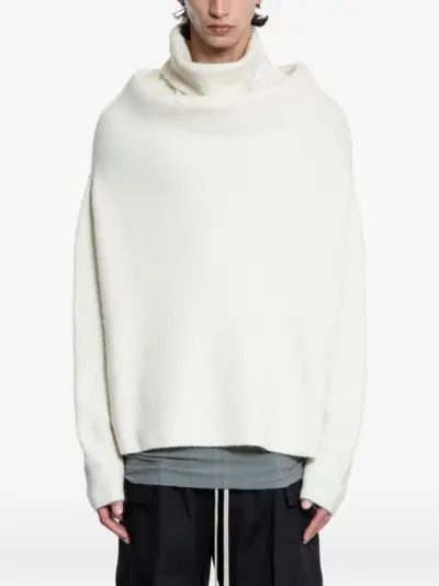 Rick Owens shroud knit - Neutrals
