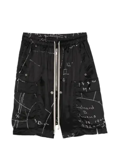 Rick Owens tapered short - Black