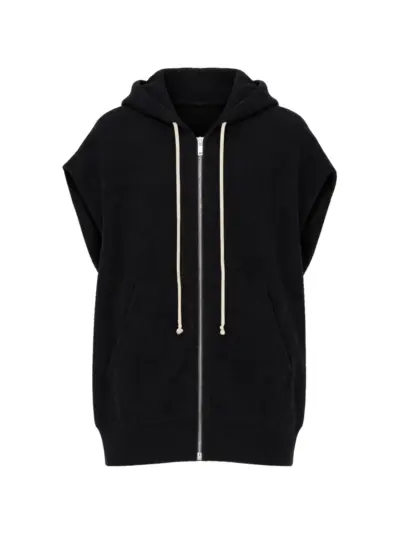Rick Owens zipped hoodie - Black