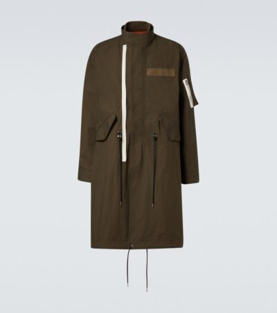 Sacai Cotton-blend ripstop jacket