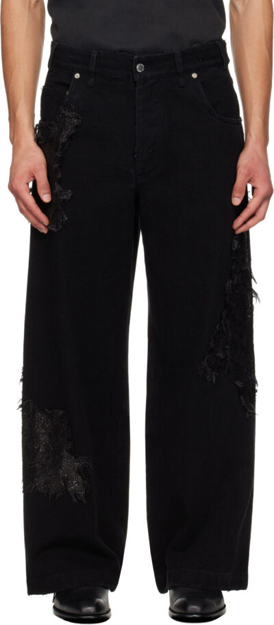 Song for the Mute Black TKL Edition Faded Jeans