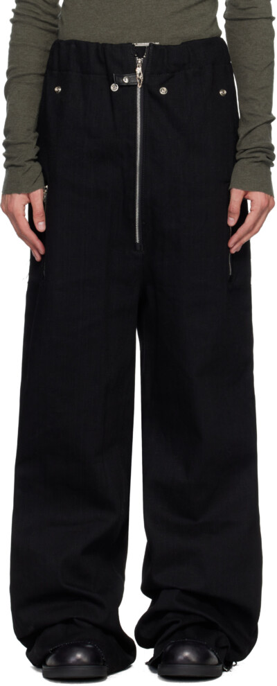 Swampgod Black Palombaro Bottom Trousers