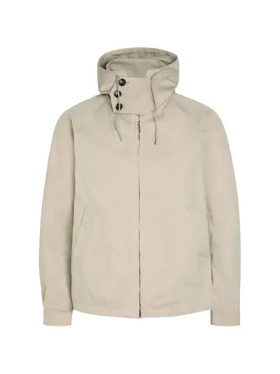 Ten C hooded jacket - Neutrals