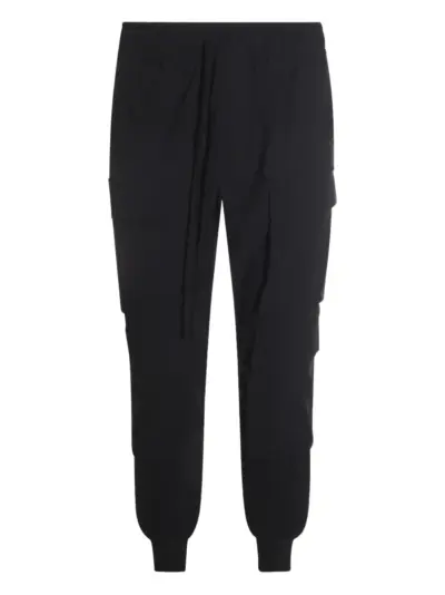 Thom Krom cargo pocket elasticated trousers - Black