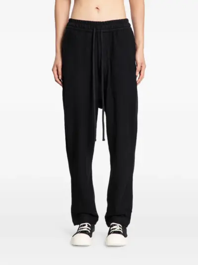 Thom Krom drawstring wool trousers - Black