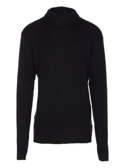 Thom Krom long-sleeve turtleneck top - Black