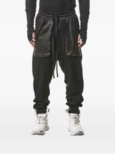 Thom Krom patch pocket track pants - Black