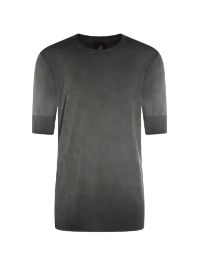 Thom Krom ribbed panel T-shirt - Grey