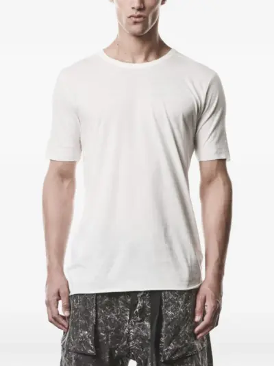 Thom Krom seam-detail T-shirt - Neutrals