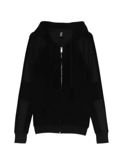 Thom Krom zip hoodie - Black
