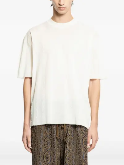 Uma Wang short-sleeve T-shirt - Neutrals
