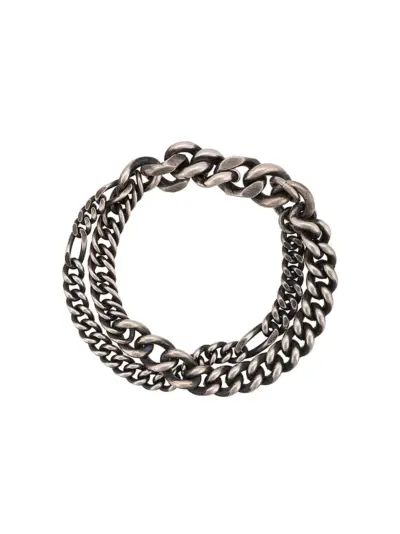 WERKSTATT:MÜNCHEN double chain bracelet - Silver