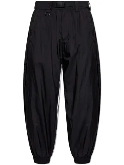 Y-3 3 Stripes-logo track pants - Black