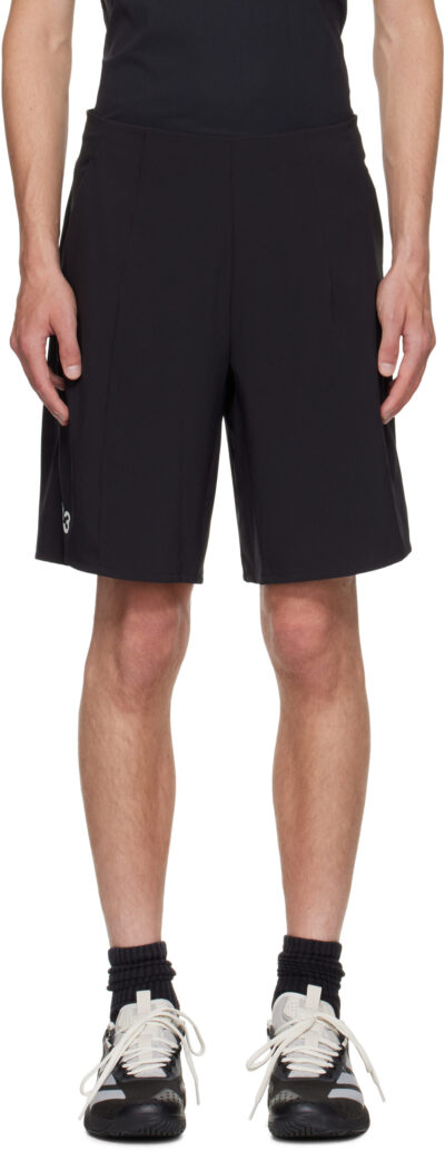 Y-3 Black US Open Tennis Ergo Pro Shorts