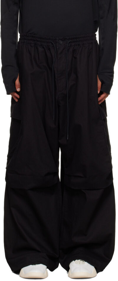 Y-3 Black UT Twill Cargo Pants