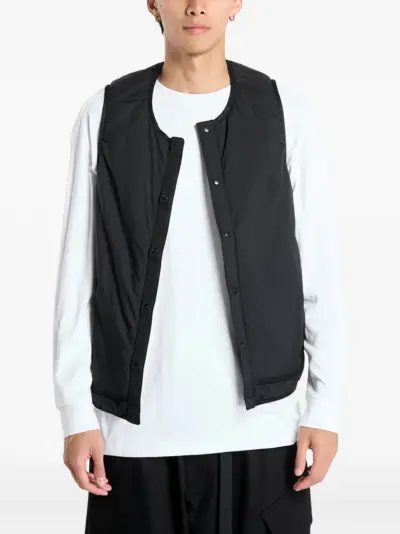 Y-3 Liner button gilet - Black
